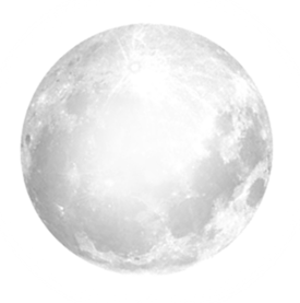 glowing moon